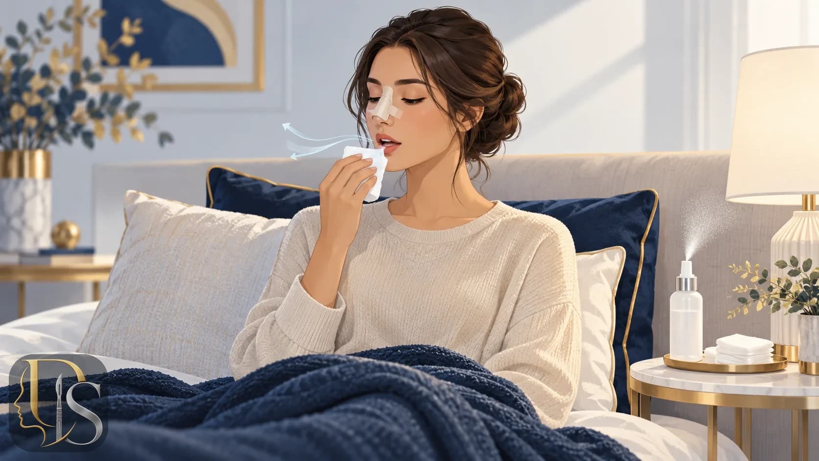 Safe Sneezing and Nose Care After Rhinoplasty
